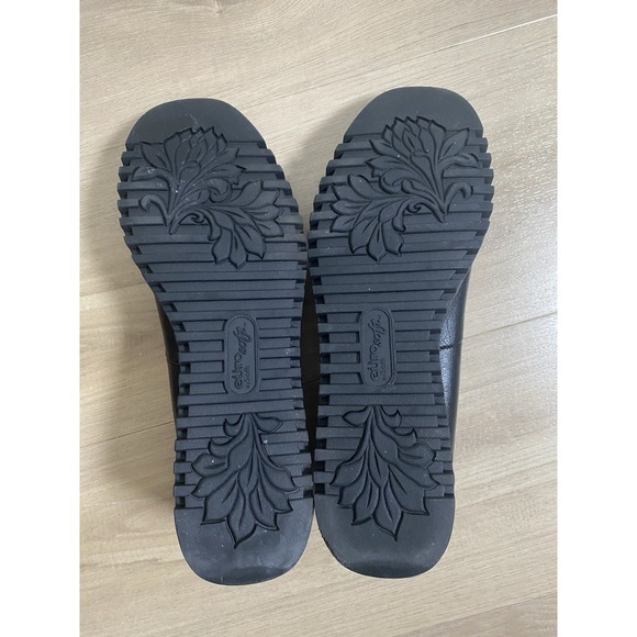 Eurosoft‎ Darcie Slip On Casual Wedge Black Loafer Shoes Women's Size 8 - Picture 9 of 9